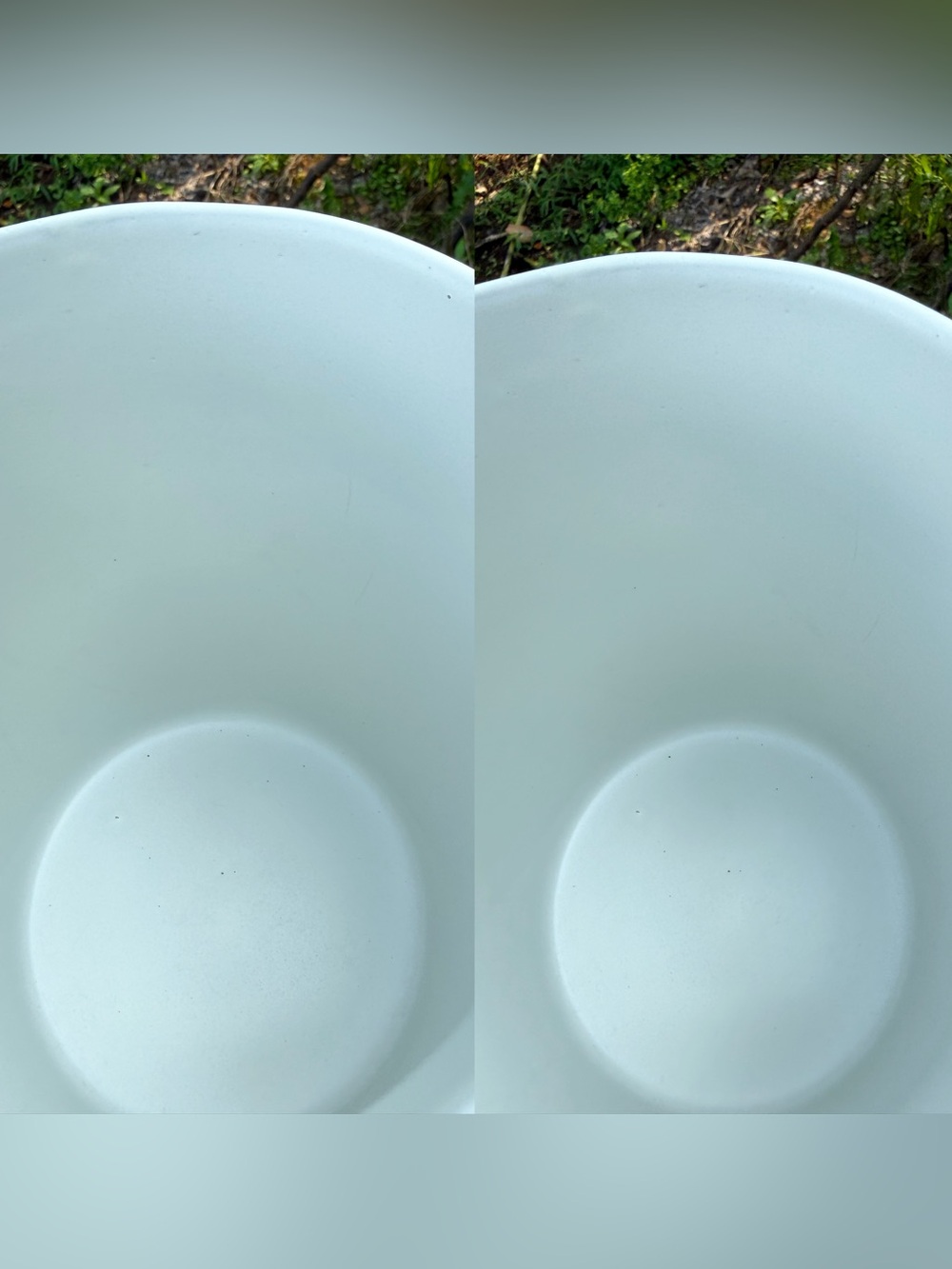 . Hearth & Hand by Magnolia Farmhouse Cream Stoneware Utensils Holder Canister - Picture 12 of 15
